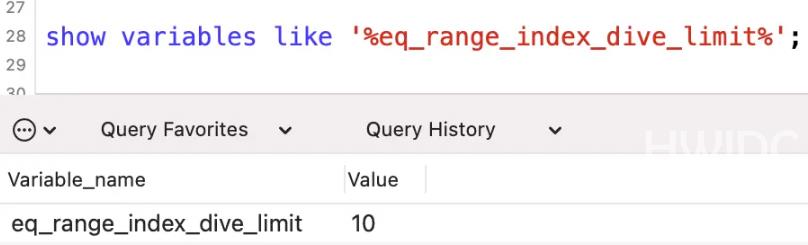 MySQL查询性能优化的索引潜水实例分析