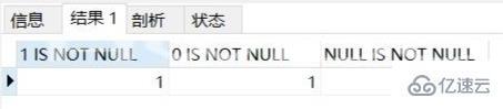 mysql中is null指的是什么