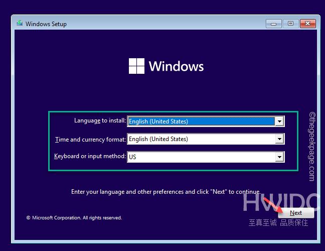 计算机开始使用 Windows 安装介质修补程序