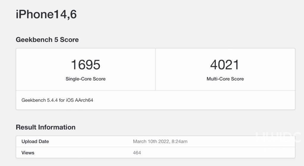 iPhone SE Geekbench 跑分攻击性能跟 iPhone 13 相约