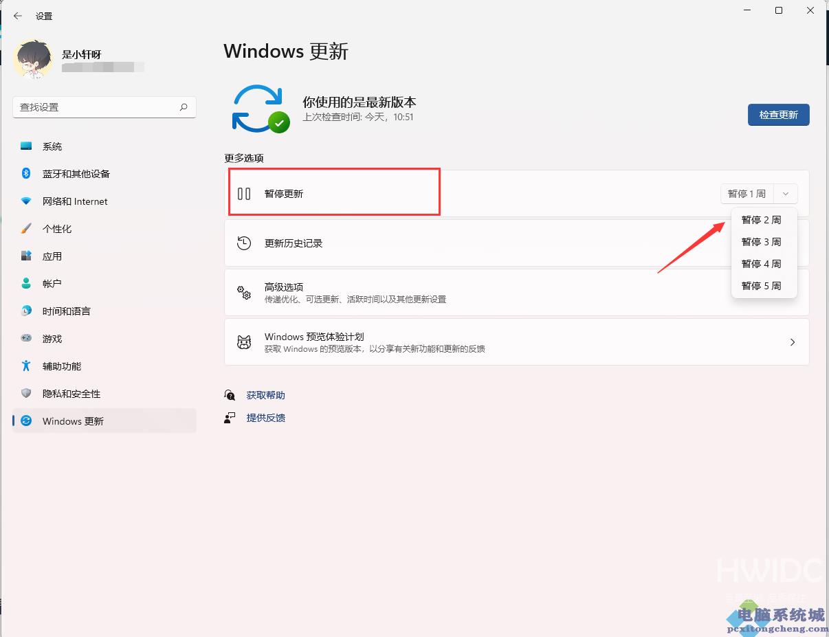 Win11怎么关闭系统更新