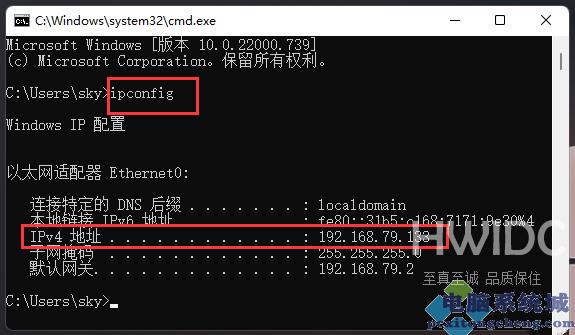 Win11网络地址ping测试