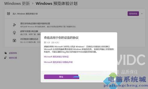 Win11,预览计划,加入预览计划,退出预览计划步骤