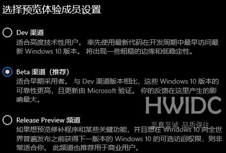 Win11预览成员选哪个？Win11预览体验成员设置选项介绍